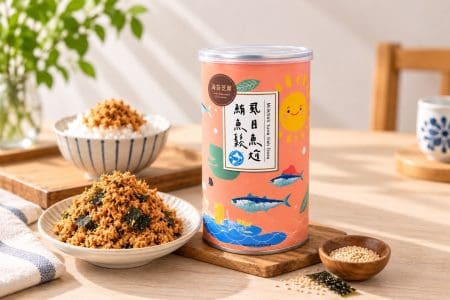 嘉義優鮮虱目魚尬鮪魚鬆海苔芝麻200g｜嘉義布袋虱目魚鮪魚鬆